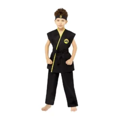 AMSCAN Costume Cobra Kai Gi Kids 4-6 Years