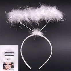 Oceana White Halo Headband