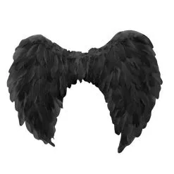 Oceana Black Angel Wing 80X60cm