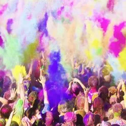 Holi Colour Powder Green -Party Decoration Shop HCP GREEN 3