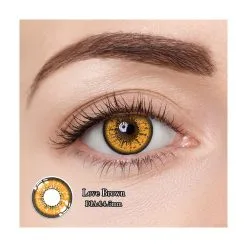HP Imports Love Brown Contact Lens