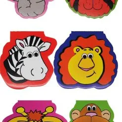 Unique 6 Animal Face Note Pads