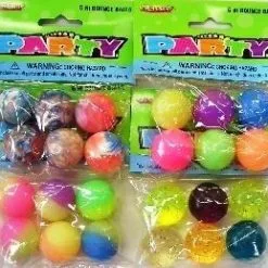 Unique Hi Bounce Balls Pk6