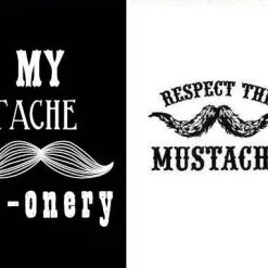 Unique 8 Mustache Note Pads