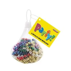 Unique 6 Metallic Bead And Lace -Net Bag