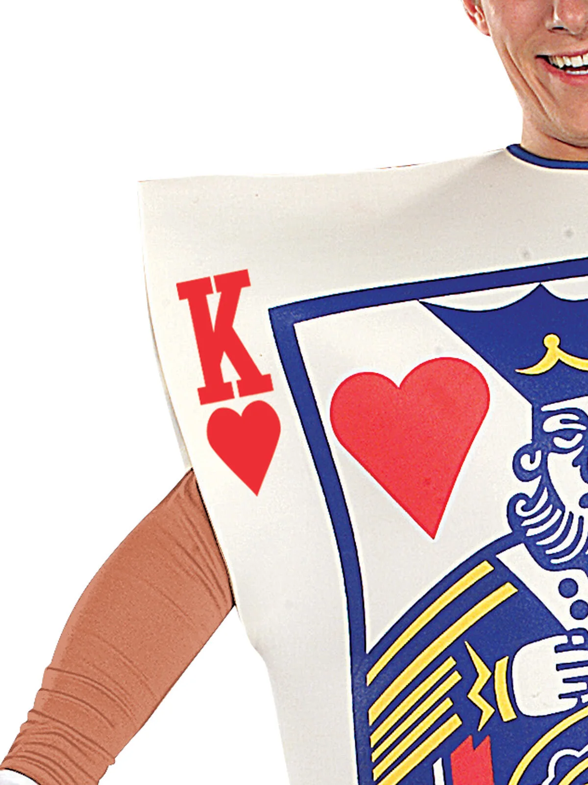 Rubies King Of Hearts Playing Card Costume Adult 3 Rubies King Of Hearts Playing Card Costume Adult - Image 3