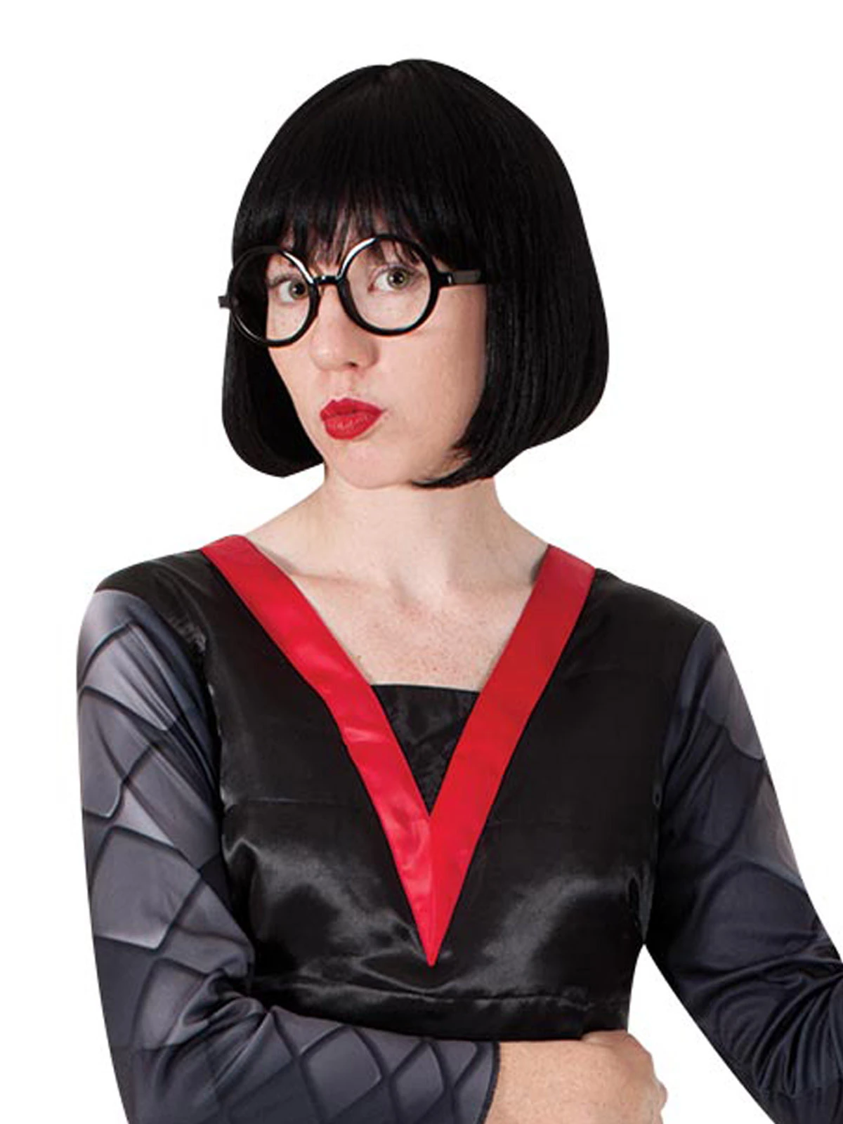 Rubies Edna Mode Deluxe Costume Adult Small 2 Rubies Edna Mode Deluxe Costume Adult Small - Image 2
