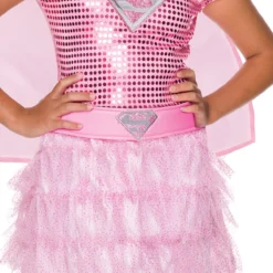 Rubies Supergirl Pink Sequin Costume - Size S -Party Decoration Shop RB 610751S 2