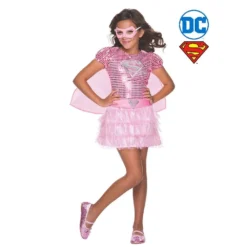 Rubies Supergirl Pink Sequin Costume - Size S