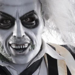 Rubies Beeetlejuice Overhead Mask W/Hair Adult -Party Decoration Shop RB 68530 2