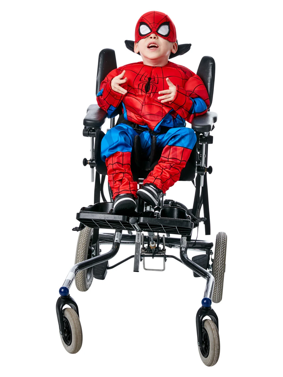 Rubies SpiderMan Adaptive Costume Child Small 2 Rubies SpiderMan Adaptive Costume Child Small - Image 2