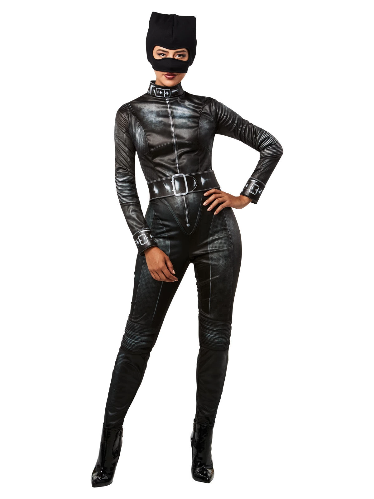 Rubies Selina Kyle (Catwoman) Deluxe Costume - Size S 2 Rubies Selina Kyle (Catwoman) Deluxe Costume - Size S - Image 2
