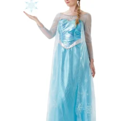 Rubies Elsa Deluxe Adult Costume Small -Party Decoration Shop RB 810243S 2