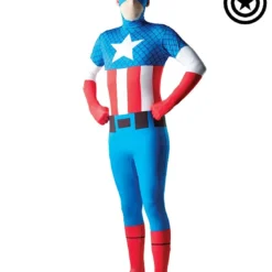 Rubies Captain America 2nd Skin Suit Adult Medium