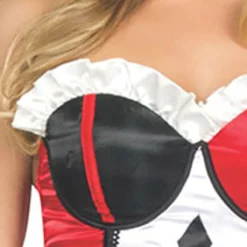 Rubies Harley Quinn Corset Large -Party Decoration Shop RB 887508L 2