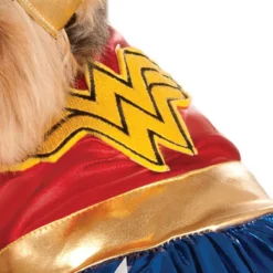 Rubies Wonder Woman Pet Costume Small 6 Rubies Wonder Woman Pet Costume Small -Party Decoration Shop RB 887842S 2