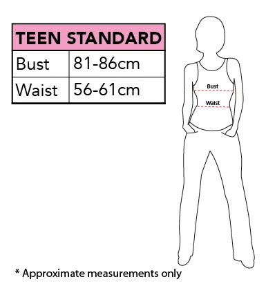 Rubies Supergirl Skirt With Sequins Teen Standard 3 Rubies Supergirl Skirt With Sequins Teen Standard - Image 3