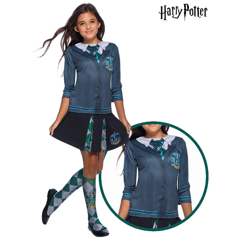 Rubies Slytherin Costume Top - Size 5-7yrs 1 Rubies Slytherin Costume Top - Size 5-7yrs